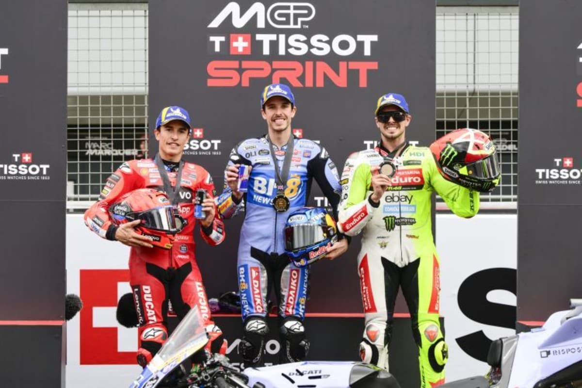 1. Rennen - Marc Márquez, Alex Márquez & Fabio di Giannantonio