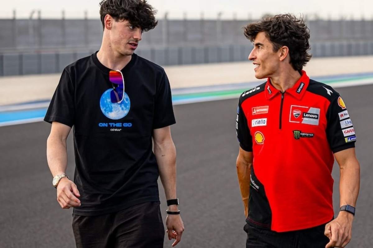 Fermin Aldeguer und Marc Márquez