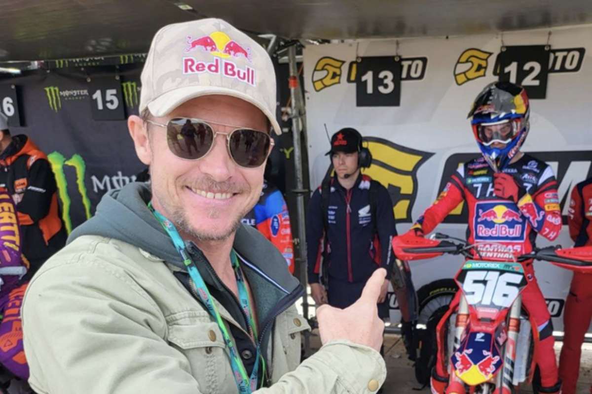 Felix Baumgartner zu Besuch bei Simon Längenfelder