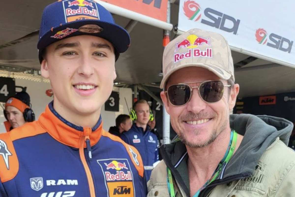 Felix Baumgartner und Liam Everts