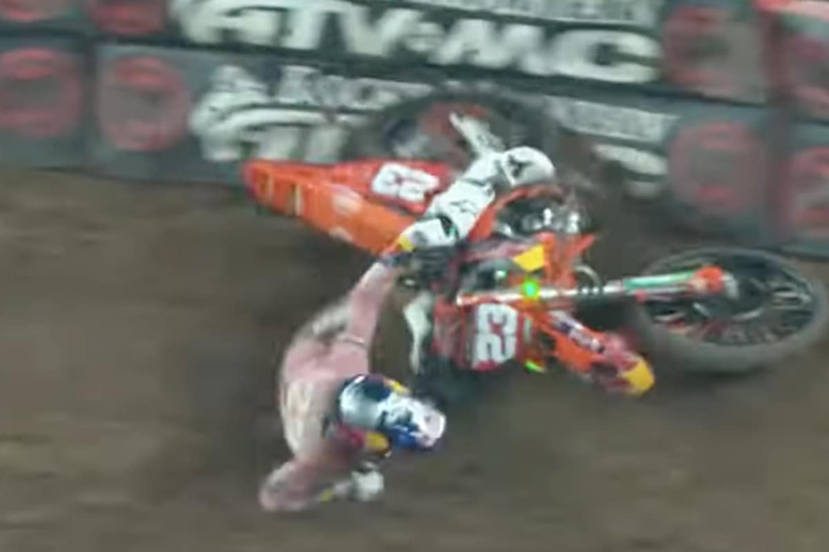 Julien Beaumer stürzte im ersten Finale