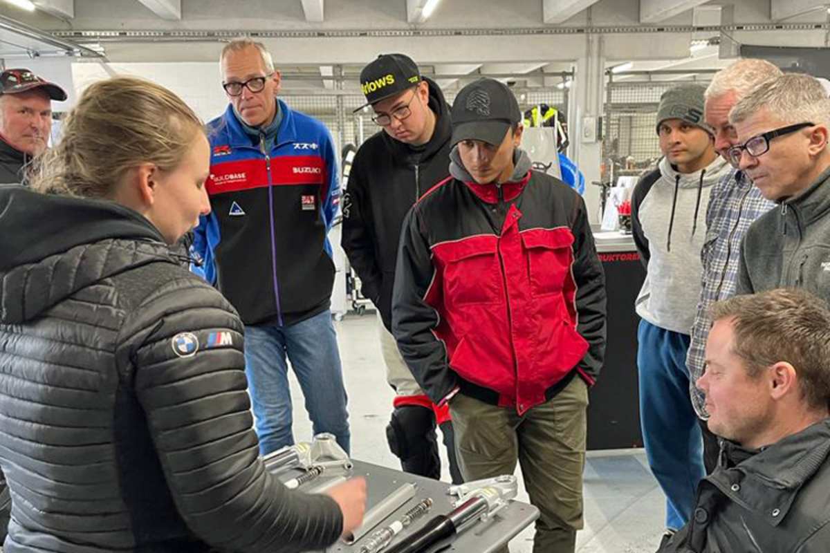 Bei Fahrwerk hatte Anne Mühlemeier (li.) das Sagen