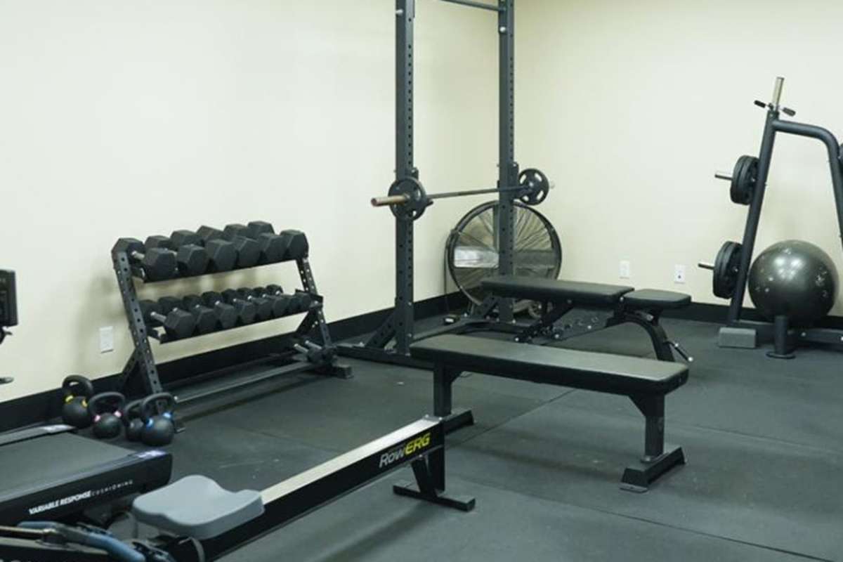 Angeschlossener Trainingsraum