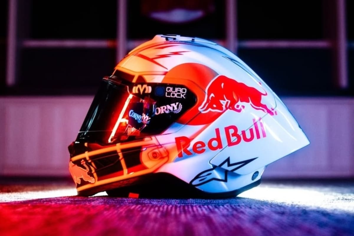 Pedro Acosta fährt wie Miller und Martin den Helm von Alpinestars