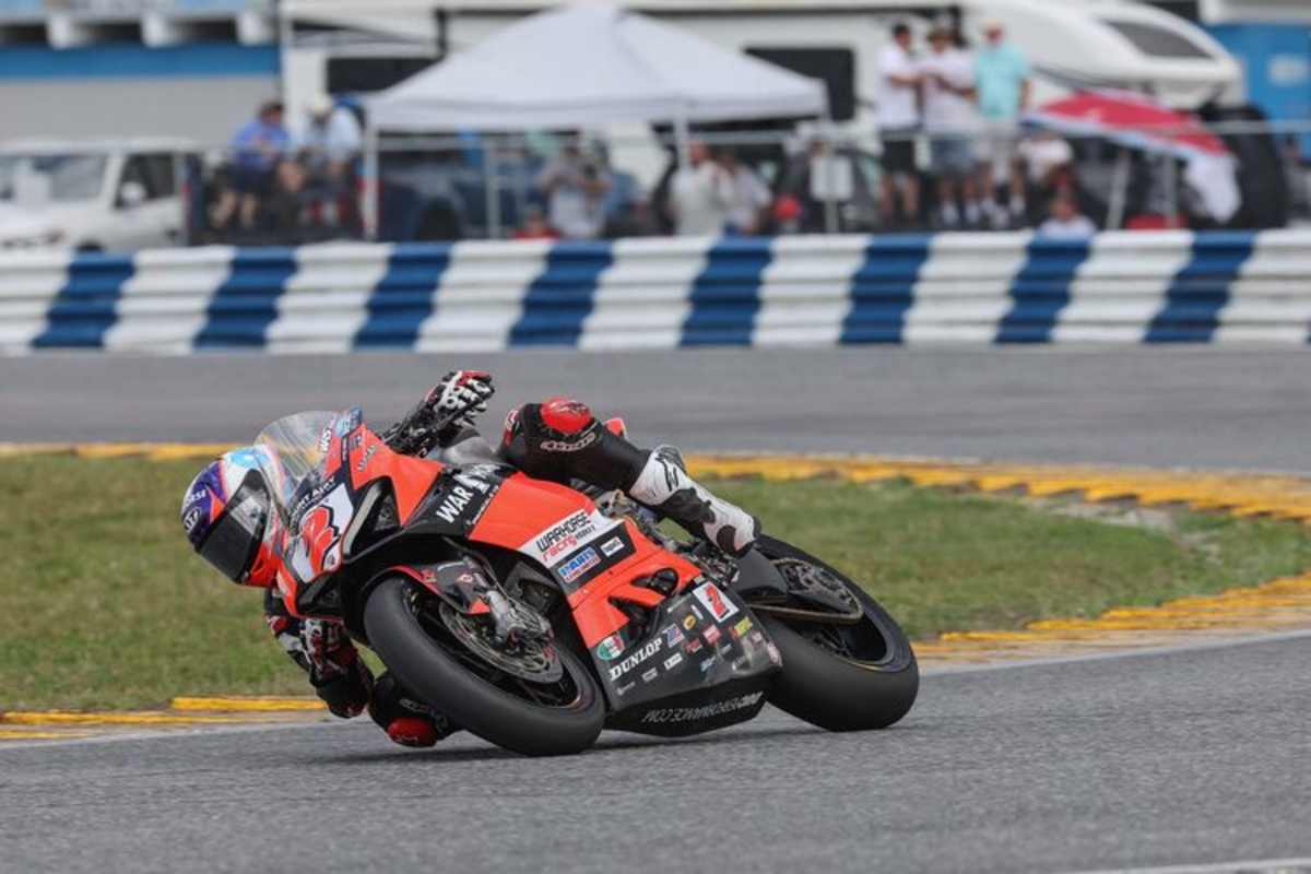 Josh Herrin auf der Ducati Panigale V2