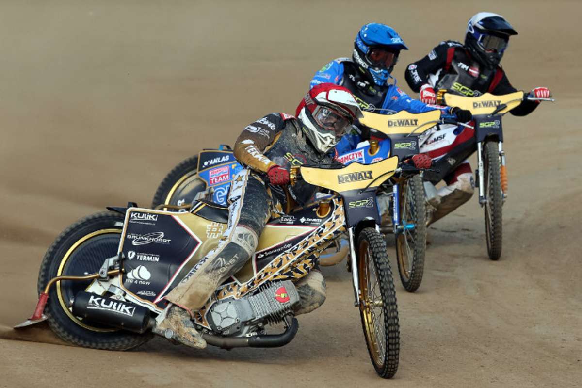 Norick Blödorn (vorne) gewann zwei Vorläufe und seinen Last-Chance-Qualifier