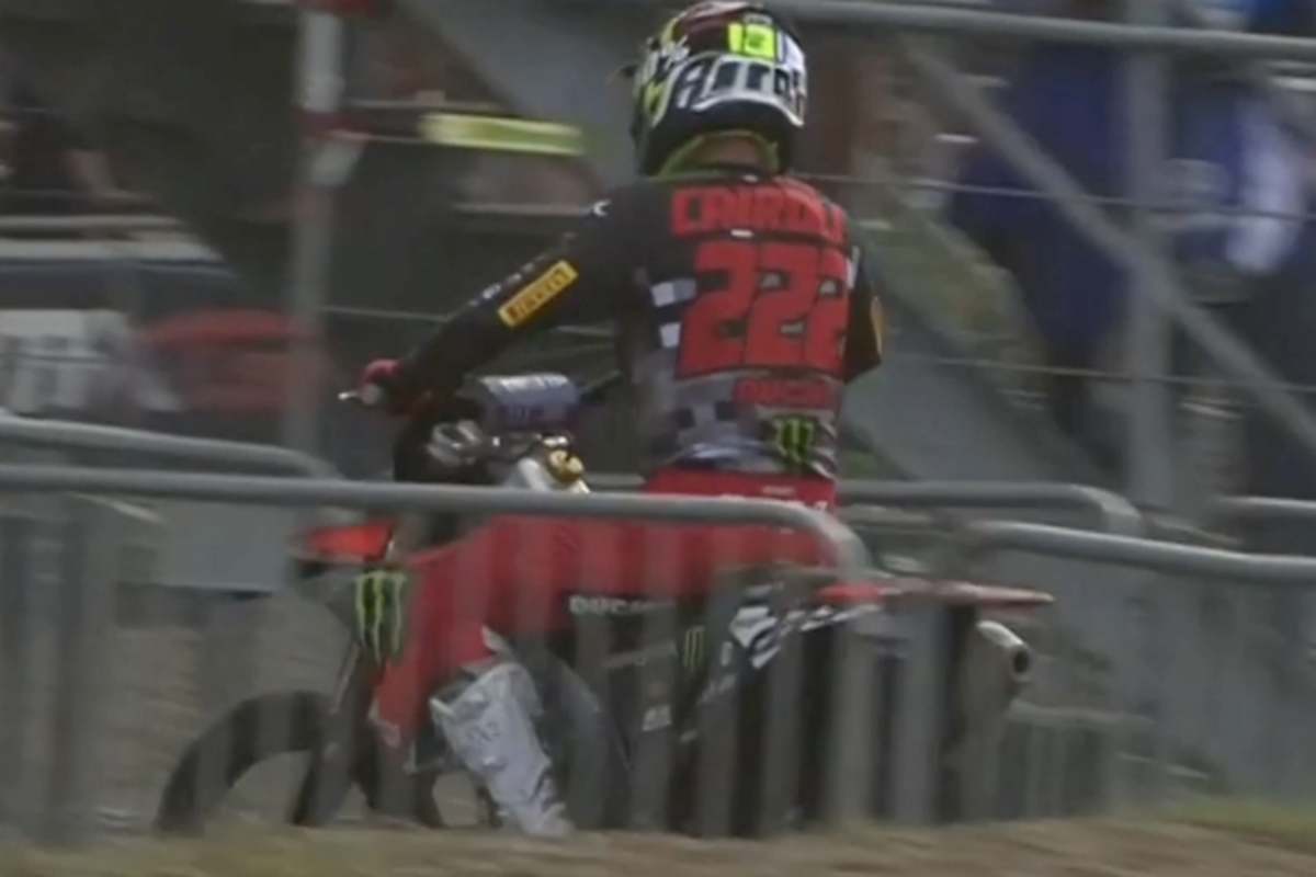 Antonio Cairoli beendete den zweiten Lauf an der Box