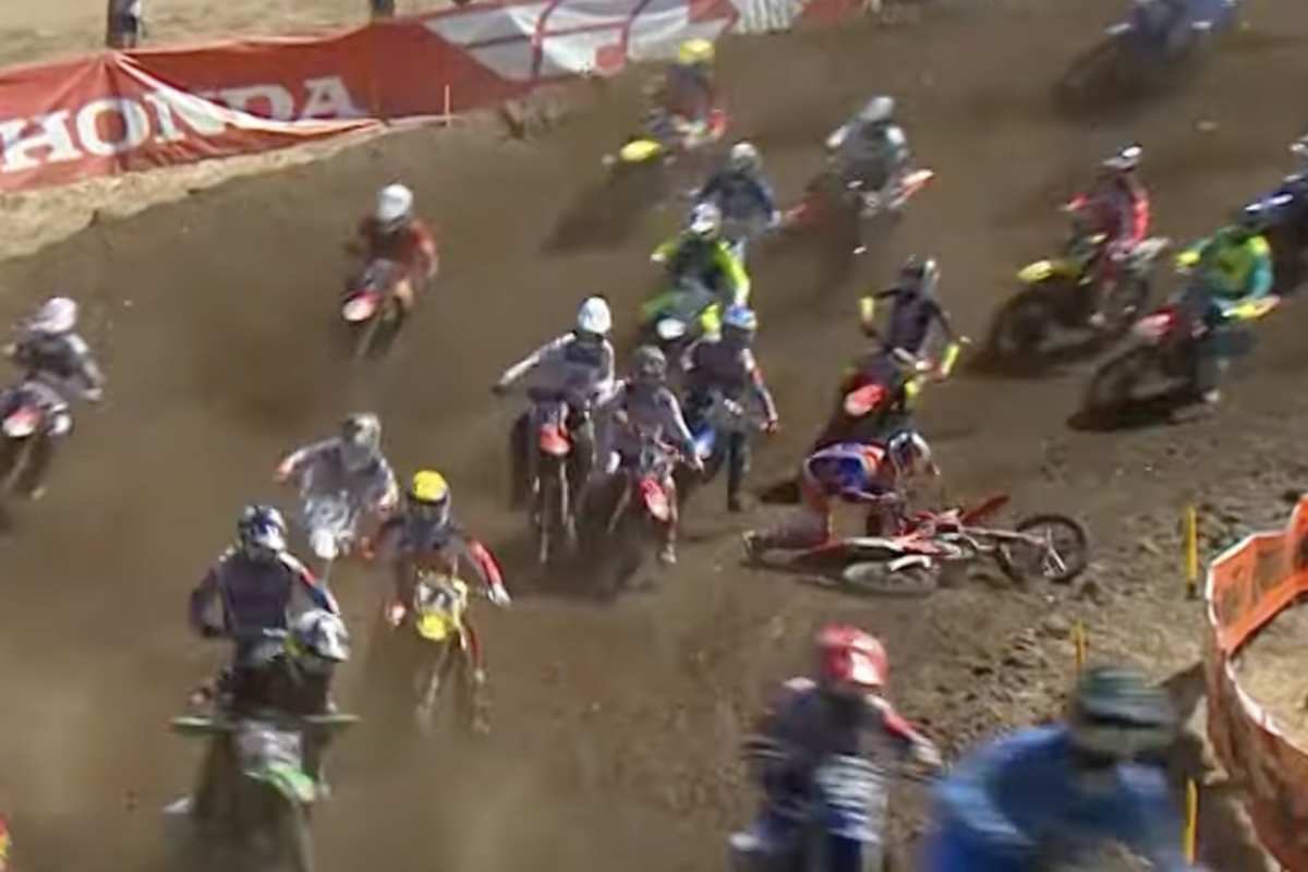 Chase Sexton stürzte nach dem Start zum zweiten Lauf