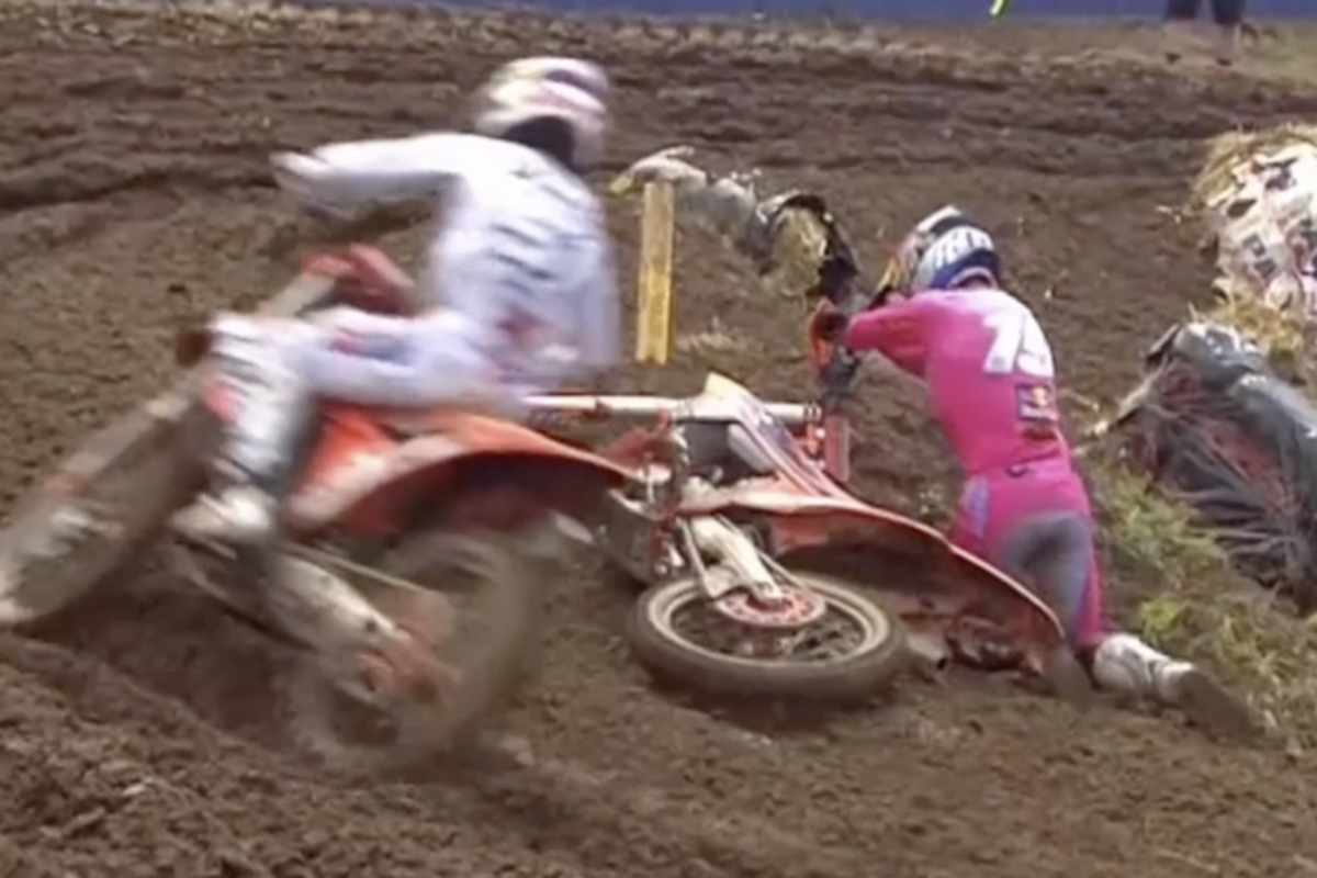 Sacha Coenen stürzte zweimal