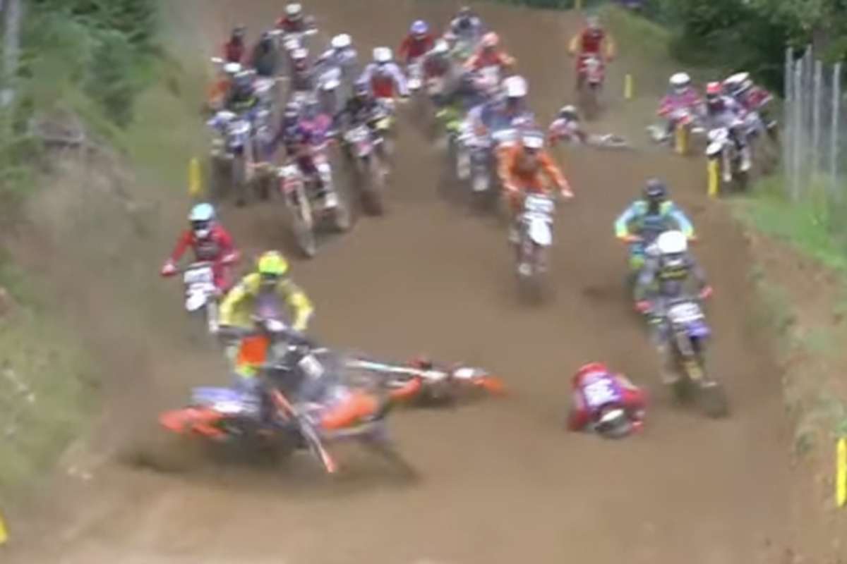 Roan van de Moosdijk geht zu Boden