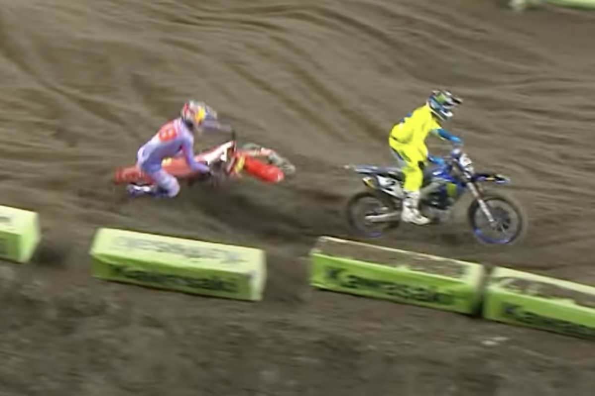 Jett Lawrence stürzte im Finale