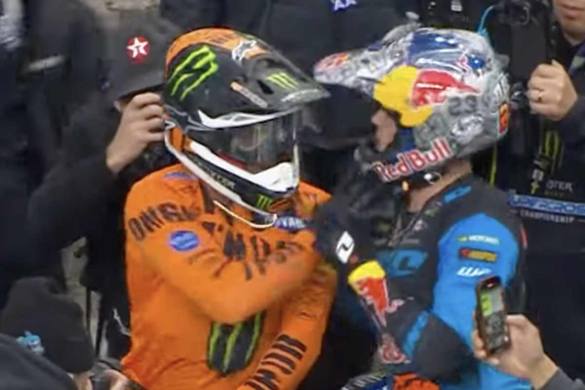 Zwischen Deegan und Beaumer kam es nach dem Finale zu Diskussionen