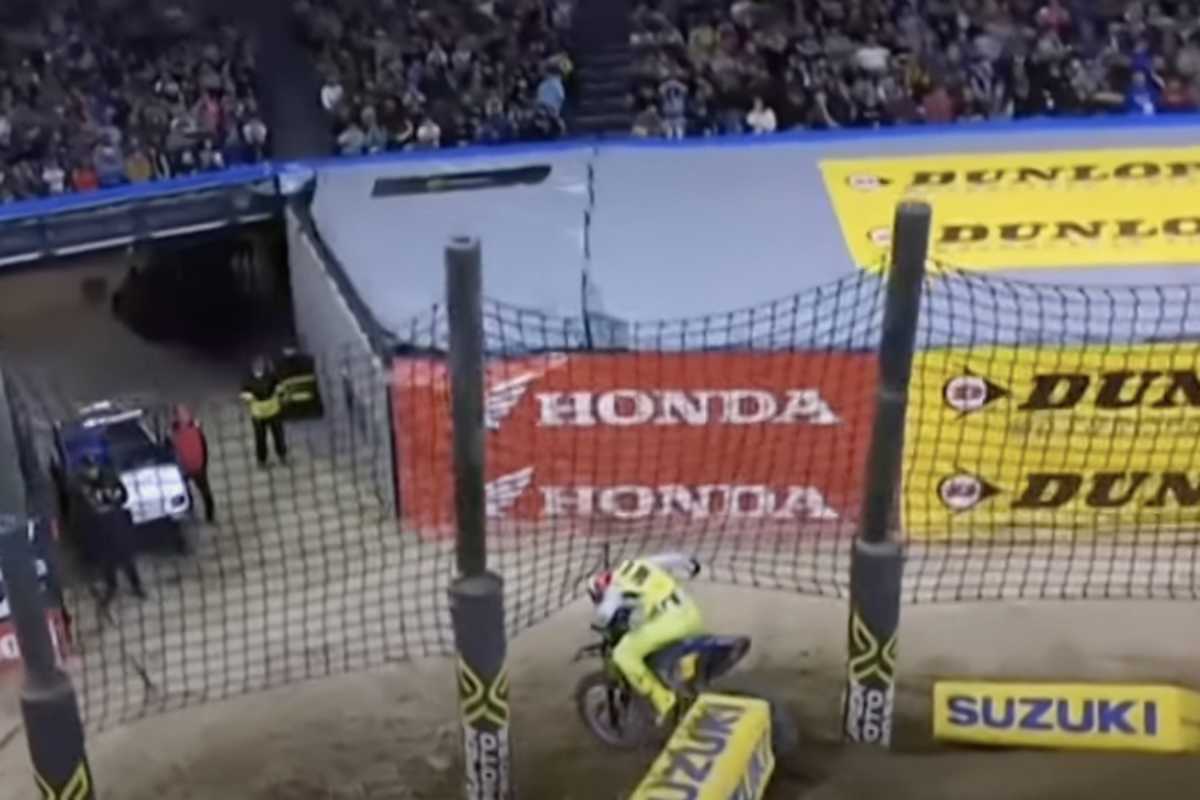 Haiden Deegan kommt von der Strecke ab