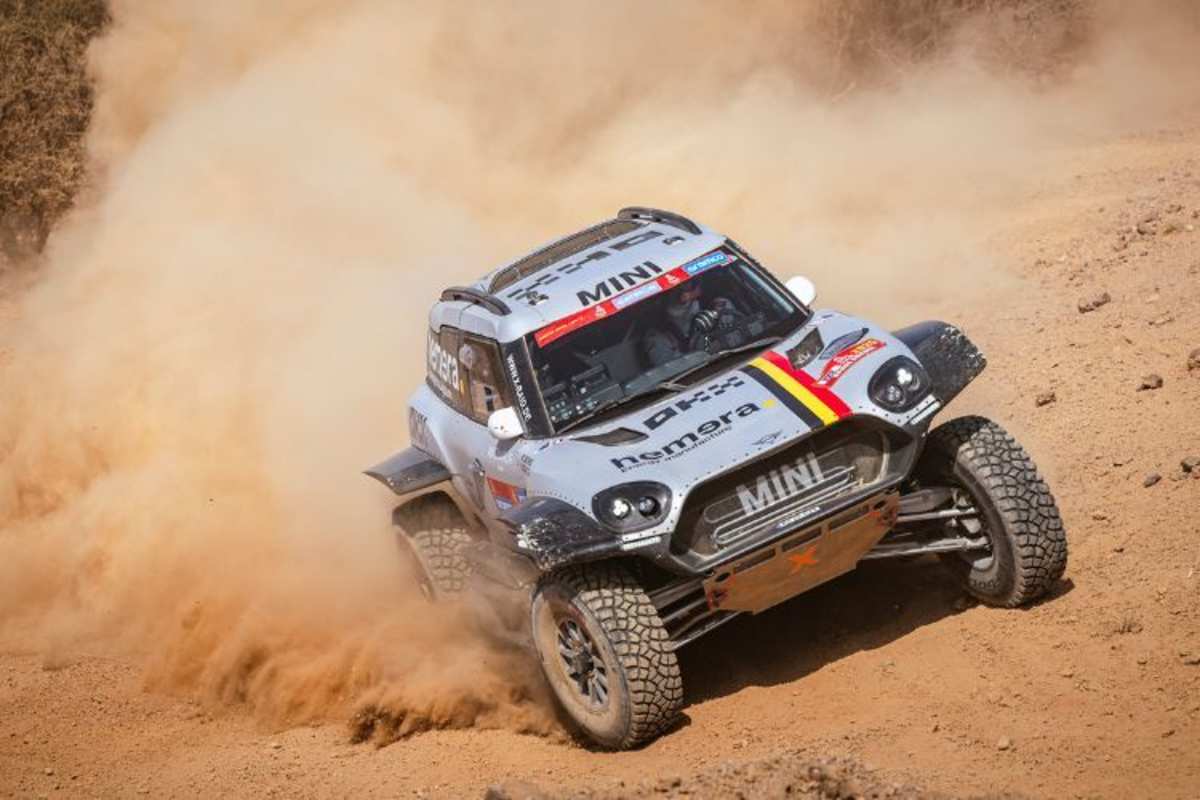 Mini-Teamleader Guillaume de Mevius im Pech: Ein Reifenschaden warf ihn zurück