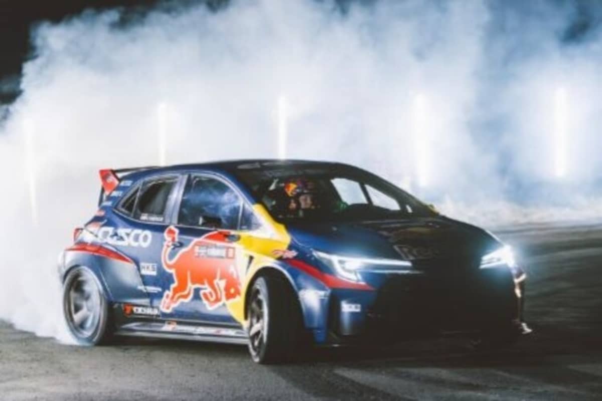 Spaßgerät für Kalle Rovanperä: Der blaue Toyota GR Corolla