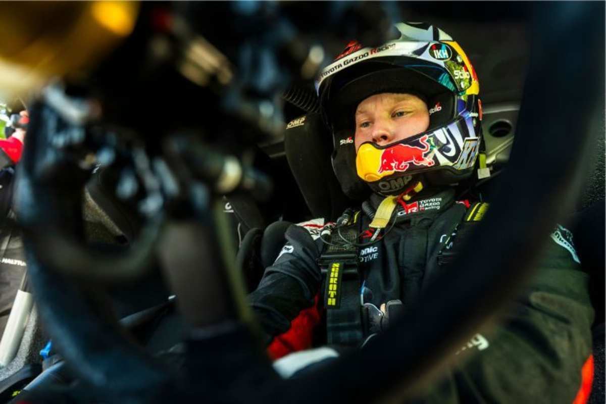 Hat sich auf Platz zwei vorgekämpft: Kalle Rovanperä