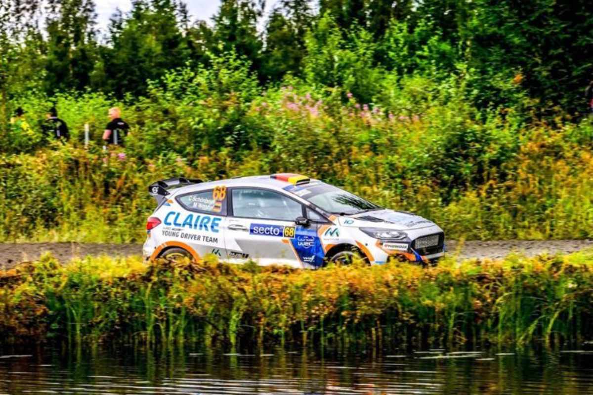 Im Ford Fiesta-Rally3 schon nah an den Spitzenfahrern der Junioren-WM dran: Claire Schönborn