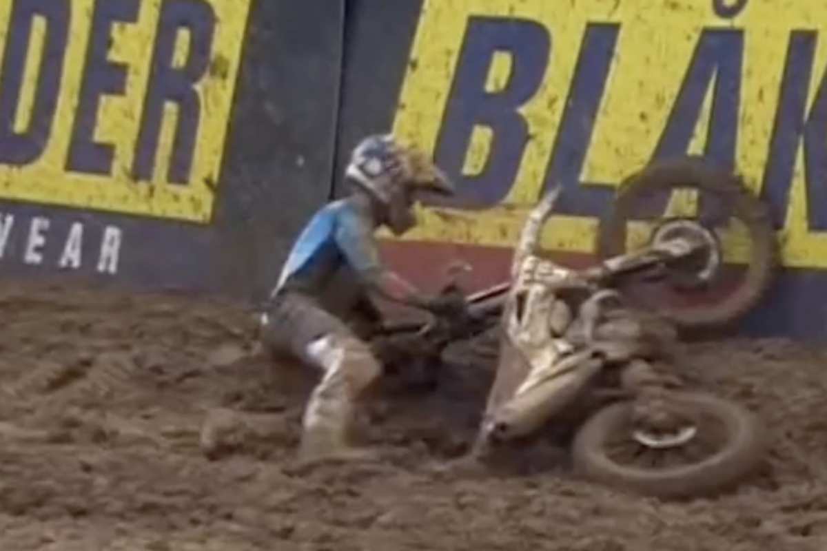 Kay de Wolf stürzte zweimal