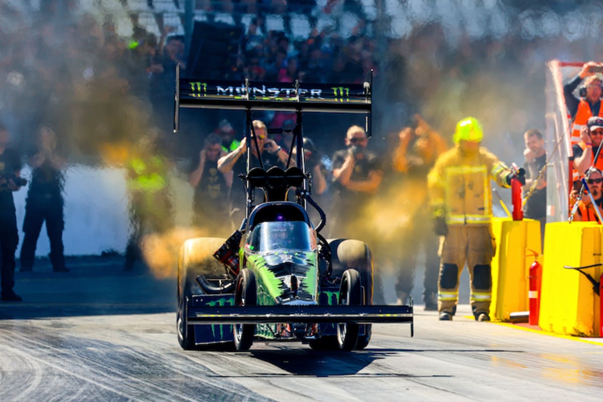 Top-Fuel-Gewinnerin Jndia Erbacher