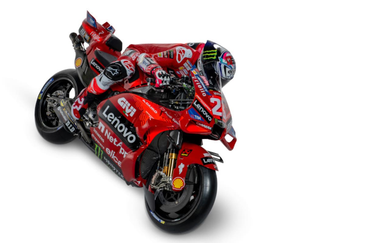 In diesem Look geht Enea Bastianini in seine zweite MotoGP-Saison als Werksfahrer