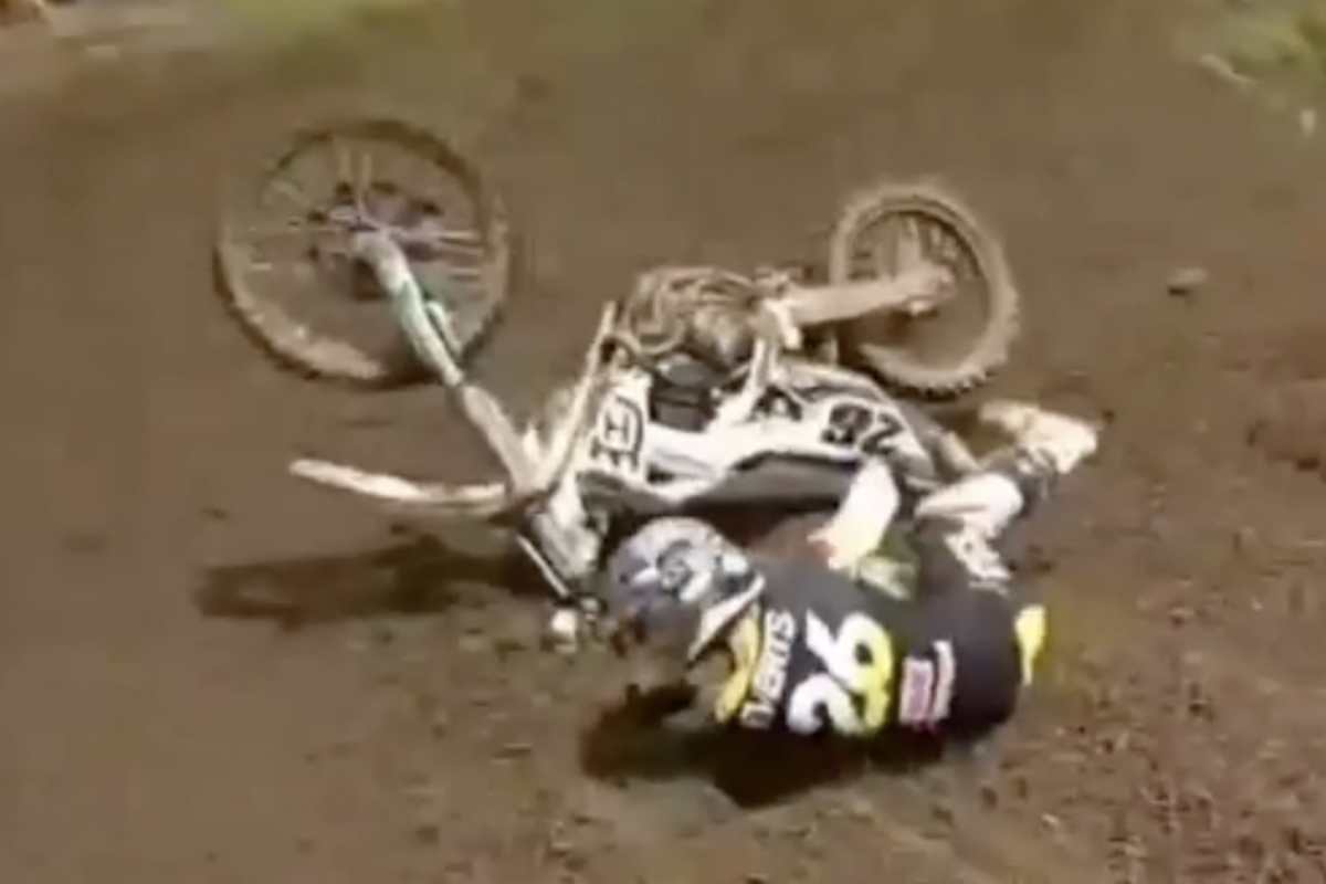 Liam Everts ging zu Boden