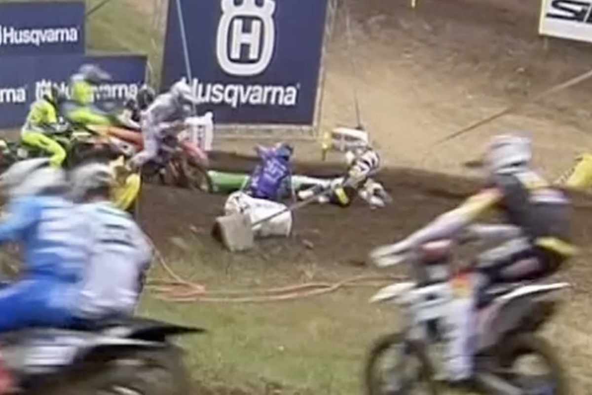 Liam Everts stürzte in der ersten Runde