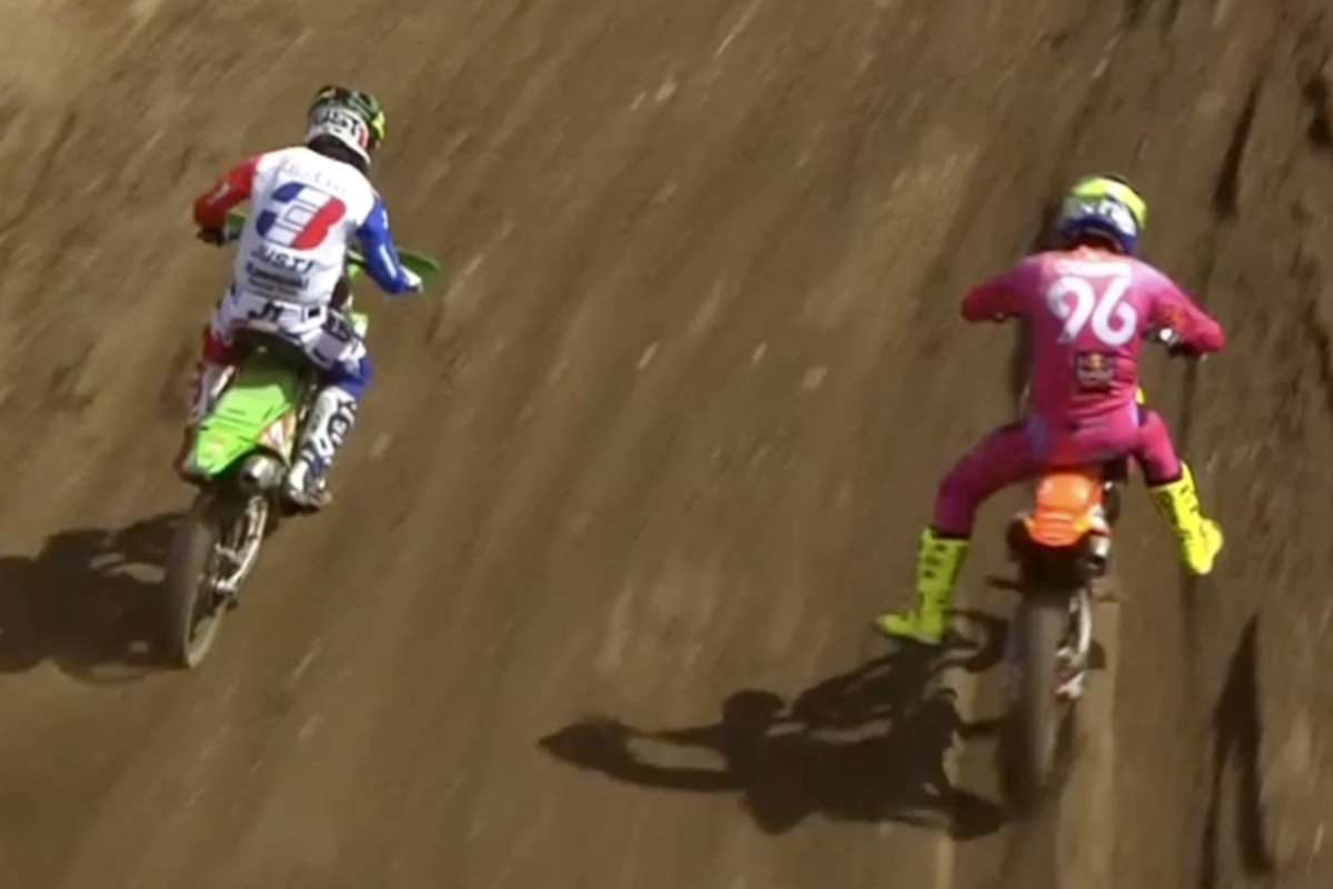 Febvre geht an Coenen vorbei in Führung