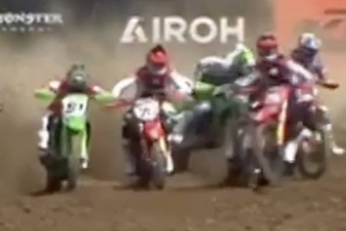 Romain Febvre stürzte auf der Startgeraden