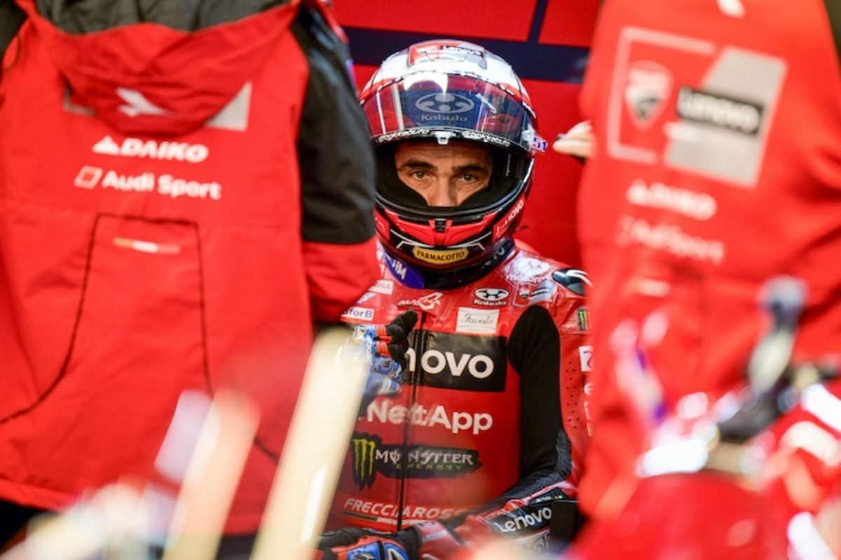 Test-Urgestein bei Ducati: Michele Pirro