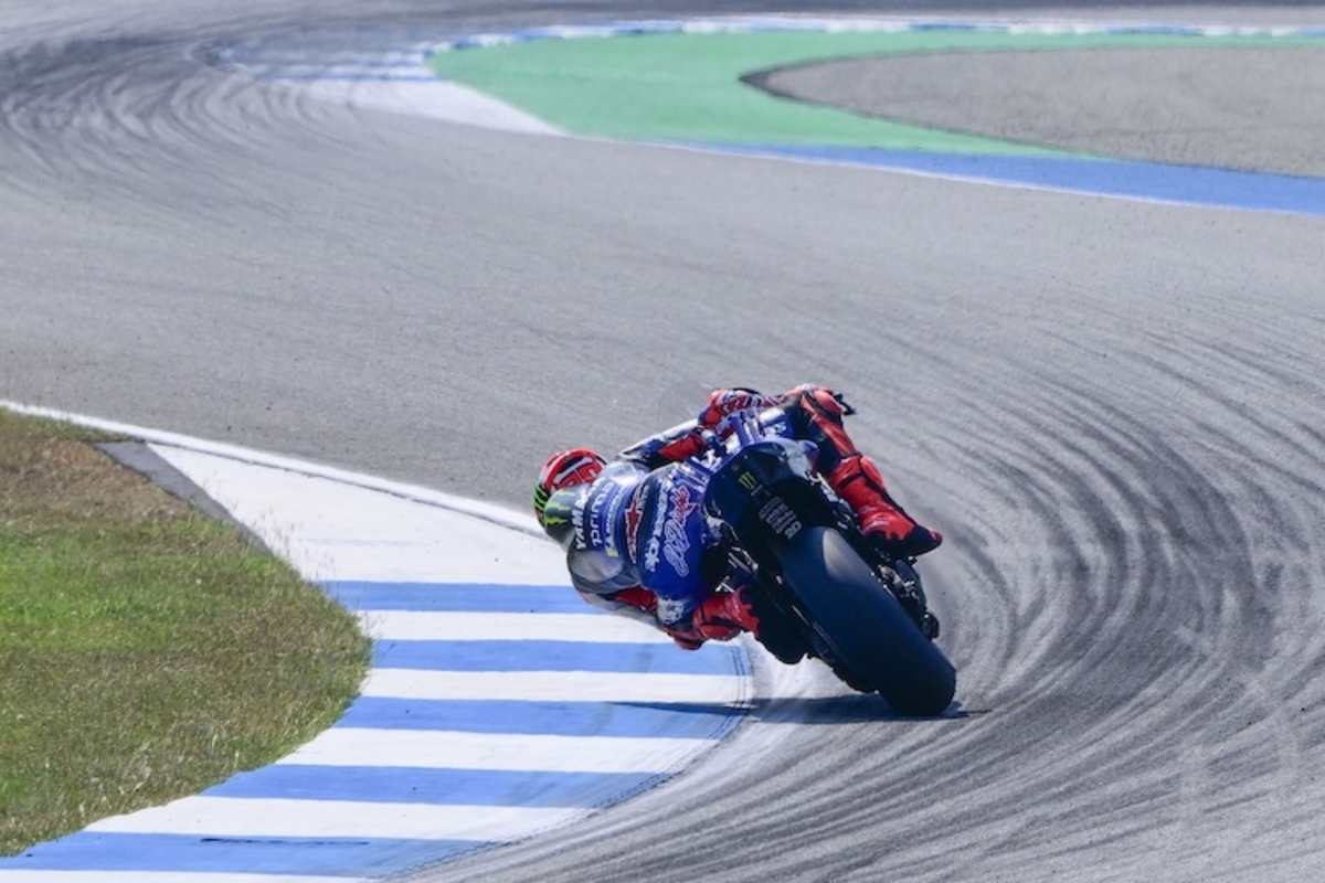 Fabio Quartararo landete beim ersten Sprint des Jahres auf Rang 7