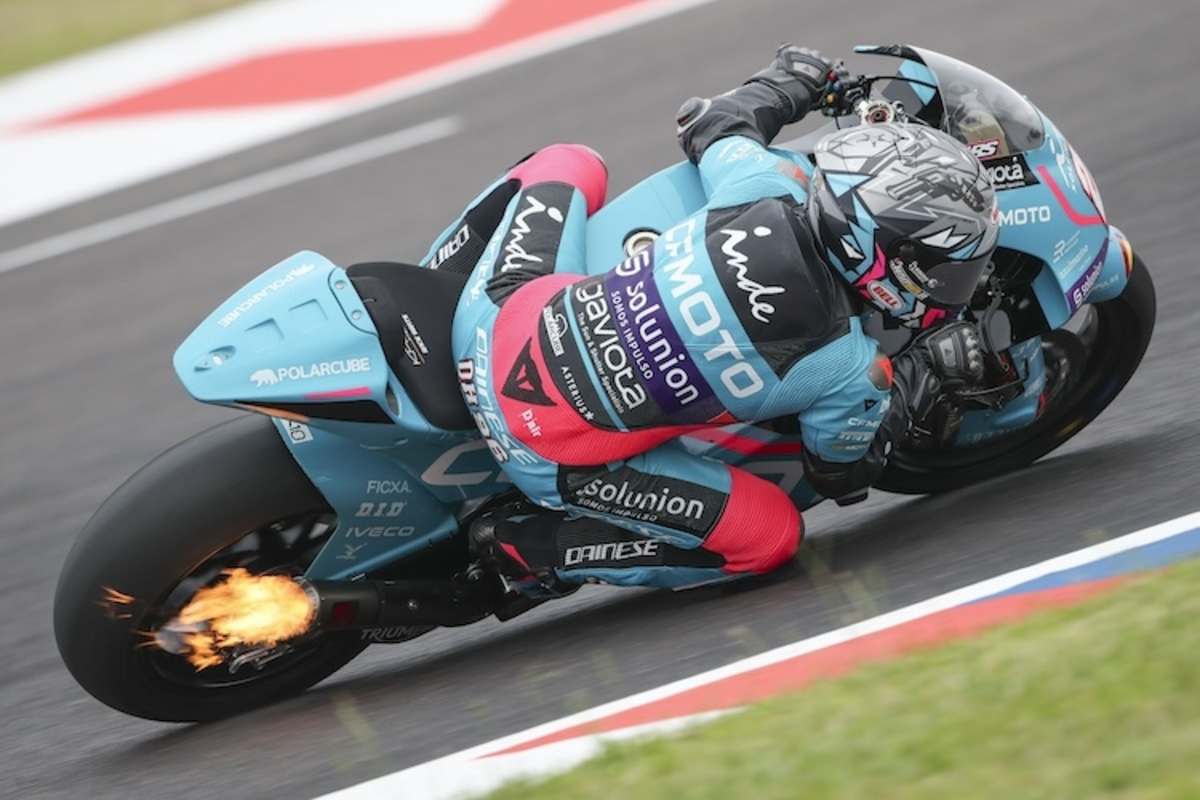 Hat gezündet: Moto3-Vize-Champ Holgado hat den Aufstieg sofort gemeistert