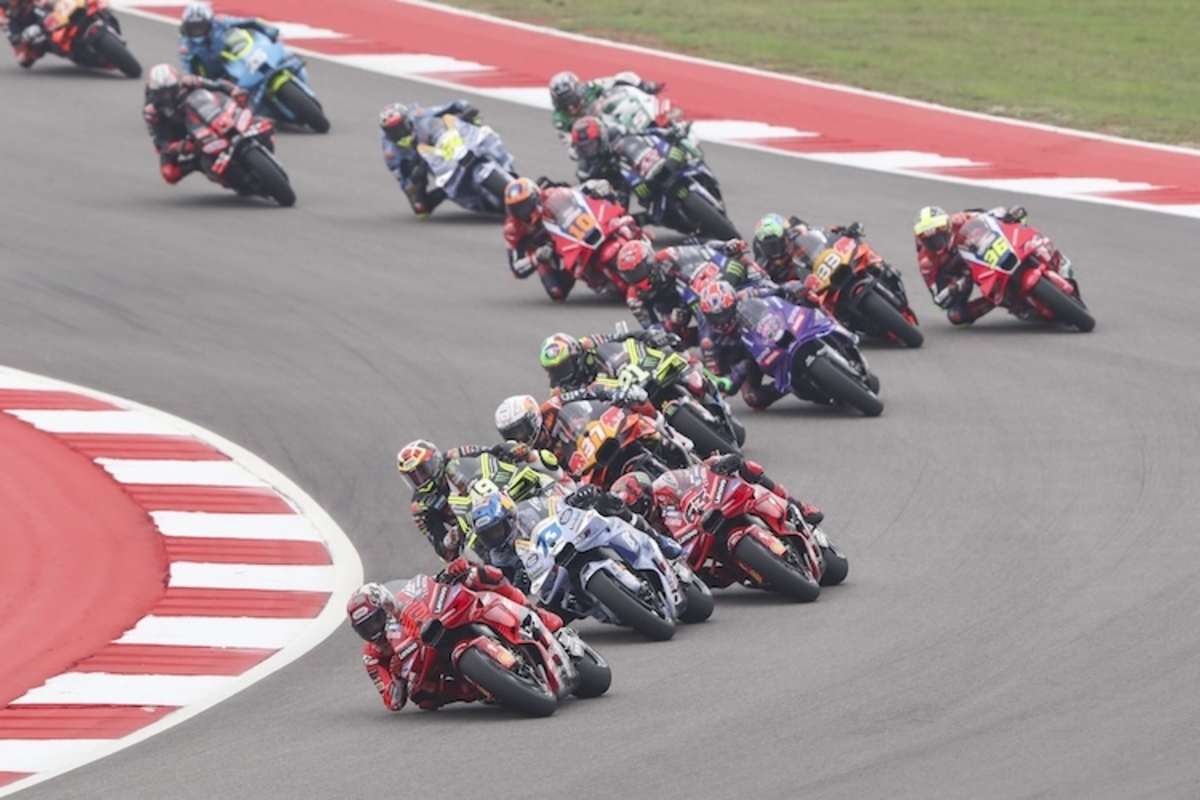 Lange führte Marc Marquez das Feld an