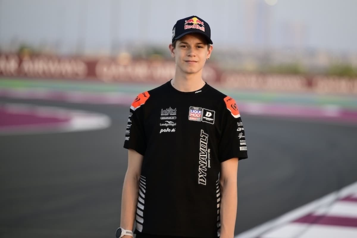 Moto3-Rookie Guido Pini