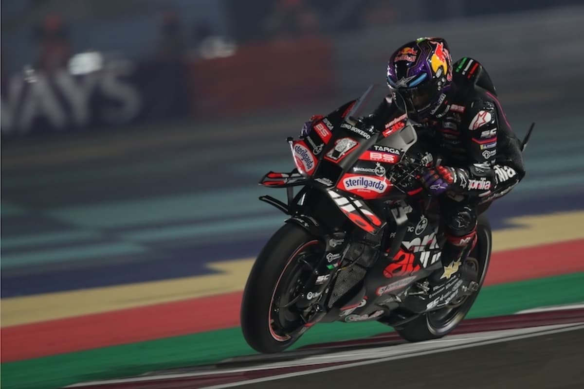 Zielankunft als Sieg: Jorge Martin beendet sein ersten Rennen für Aprilia