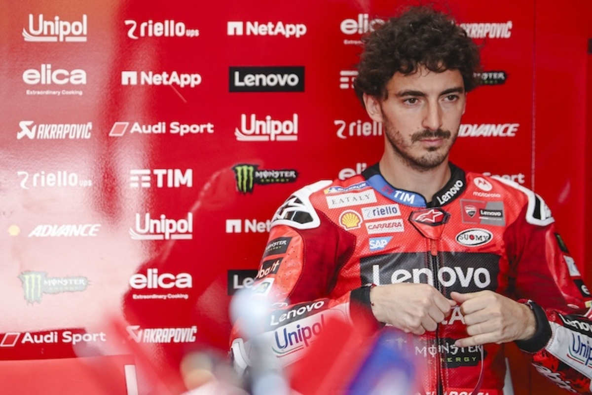 Enttäuscht nach Platz 8: Pecco Bagnaia