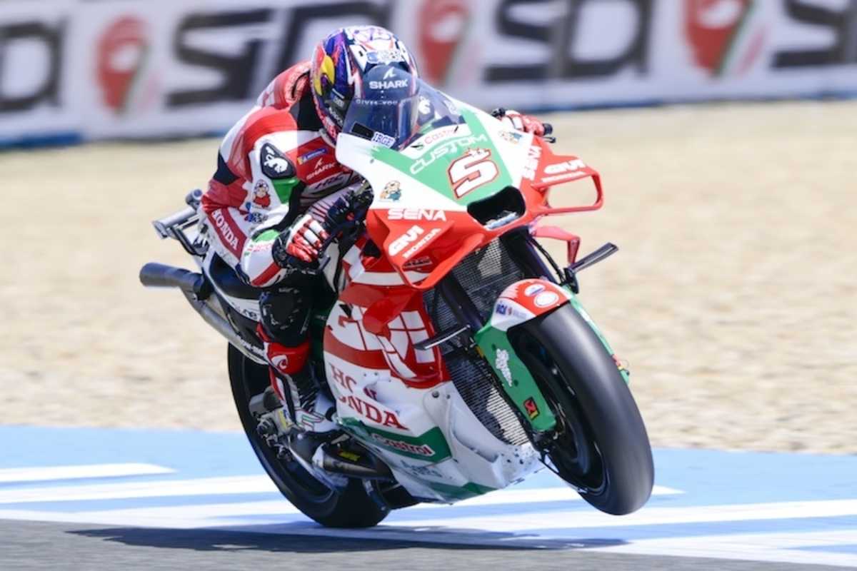 Schnellster Honda-Pilot: Johann Zarco (7.)