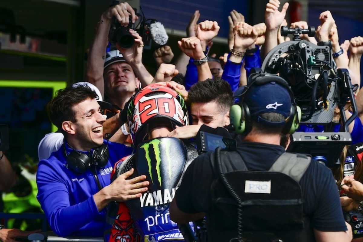 Mega-Jubel bei Yamaha