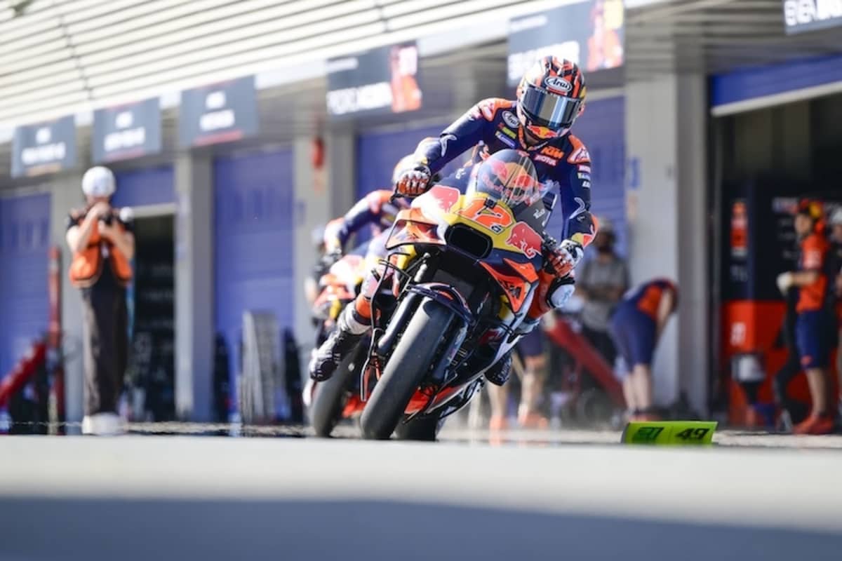 Wie beim letzten GP Startplatz 6 für die beste KTM mit Maverick Vinales