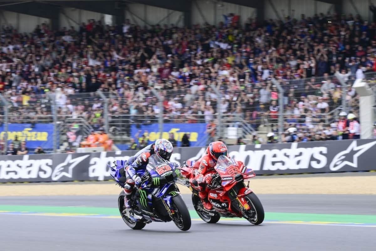 Hartes Duell: Marc Marquez setzte sich durch