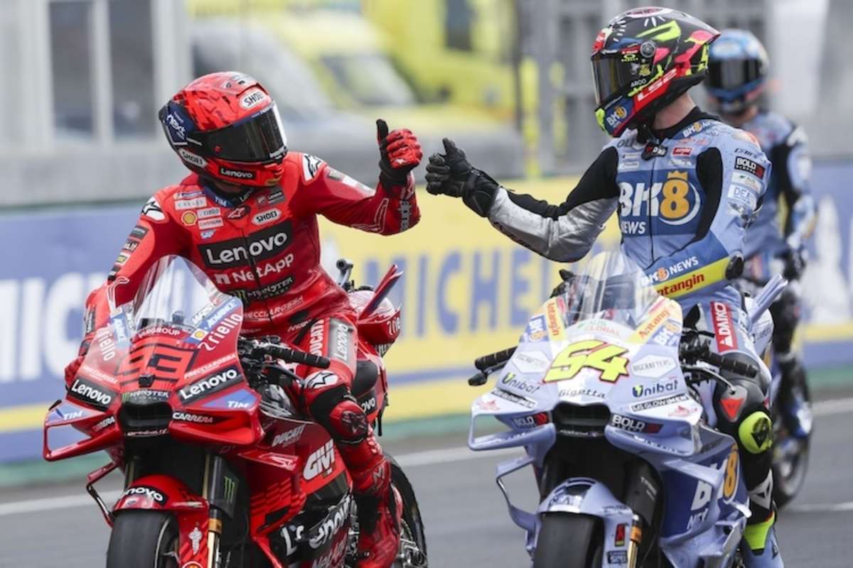 Fermin Aldeguer gelang in Le Mans der erste Podiumsplatz