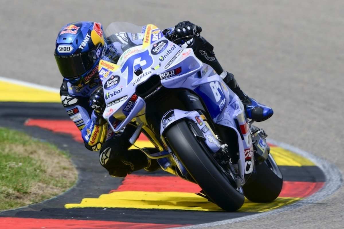 Bemerkenswert: Alex Marquez stürmte bis auf Rang 2