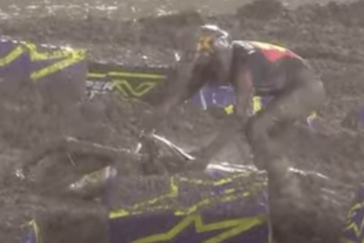 RJ Hampshire stürzte im Finale von San Francisco