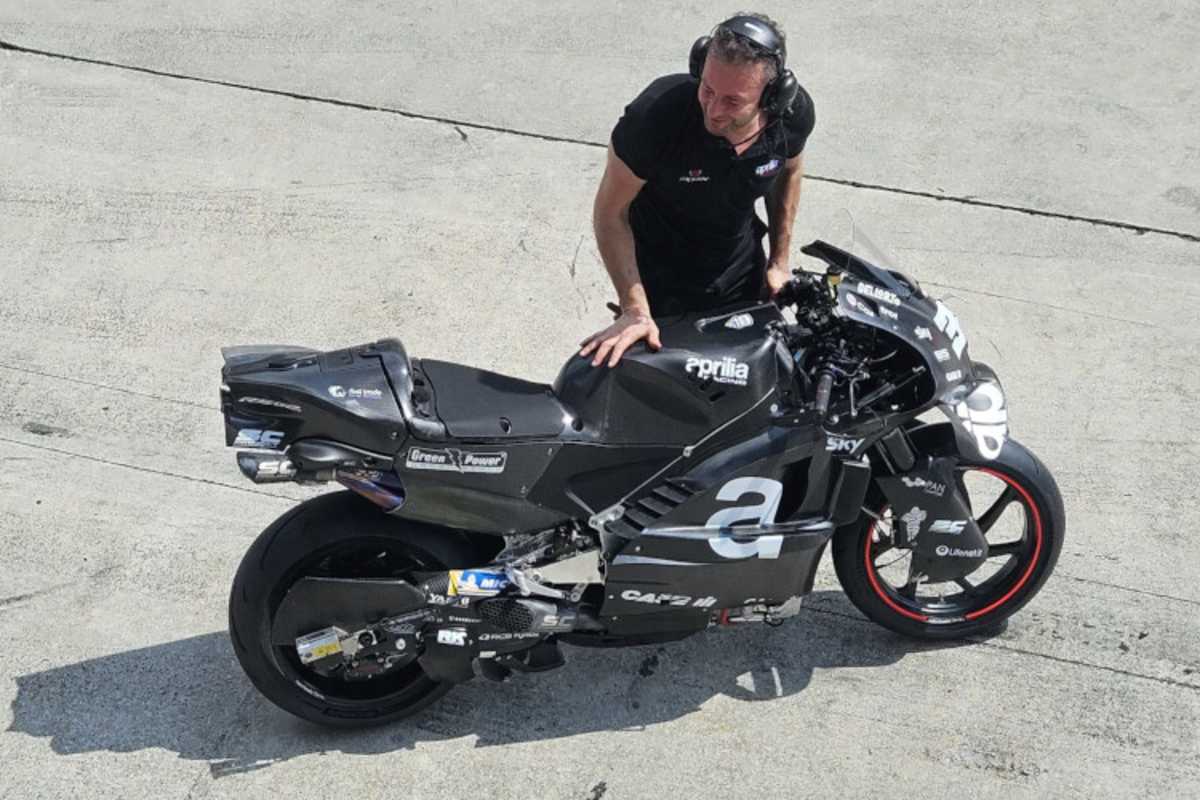 Die RS-GP von Lorenzo Savadori: Das Heck fällt ins Auge