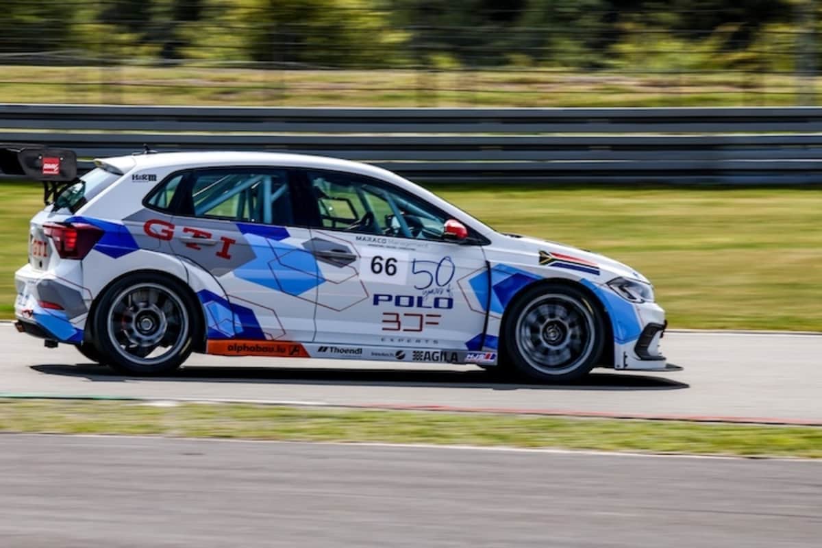 Der neue Polo GTI Cup bei Testfahrten auf dem Nürburgring