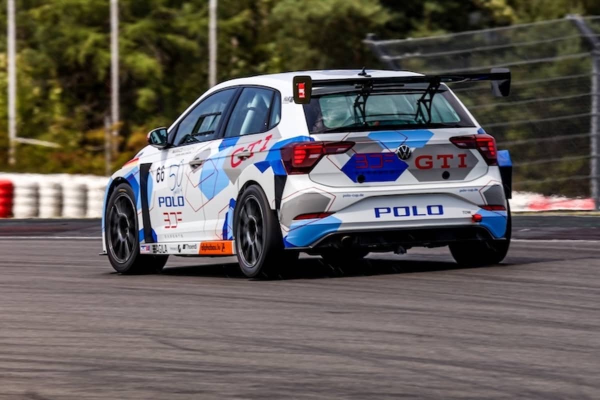 Der neue Polo GTI Cup bei Testfahrten auf dem Nürburgring