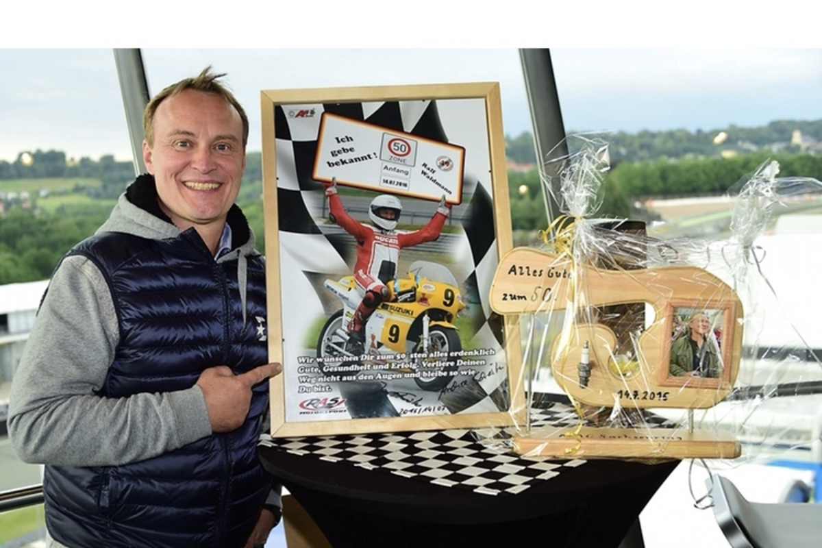 «Waldi» war Stammgast am Sachsenring