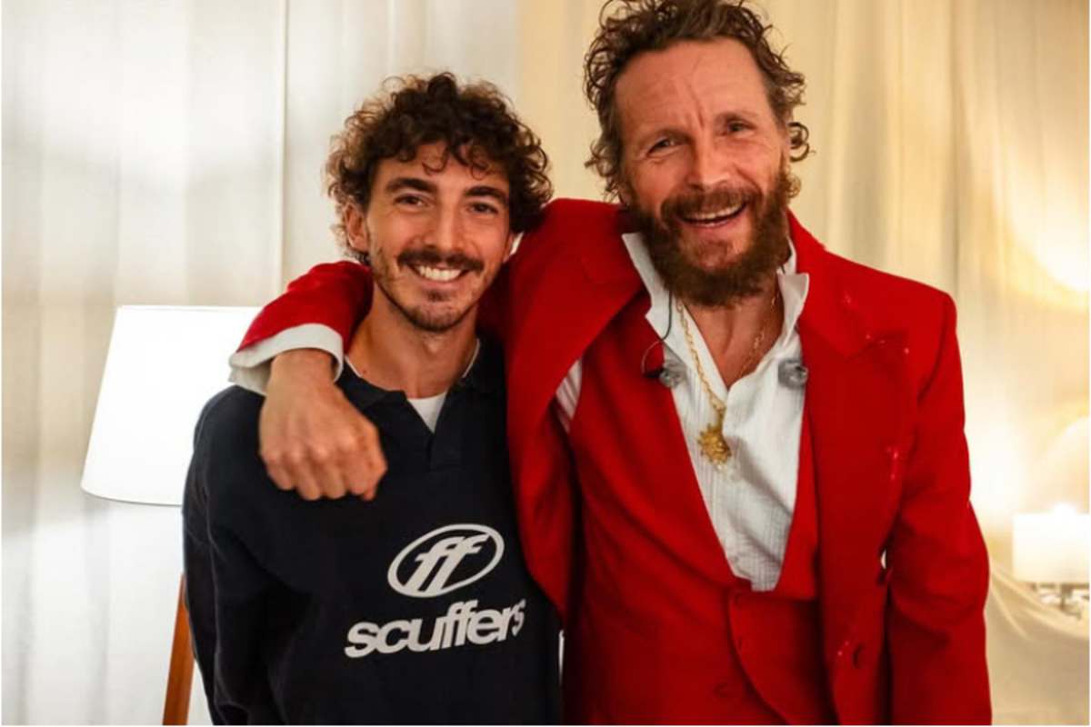 Vize-Weltmeister Pecco Bagnaia mit Jovanotti