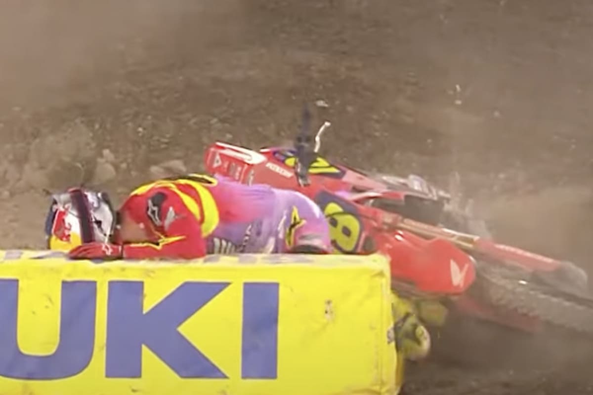 Jett Lawrence stürzte 3. Finale und warf den möglichen Sieg weg