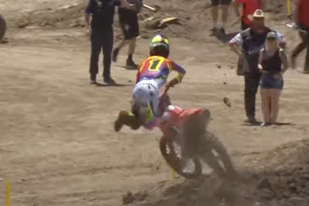 Der Crash von Jett Lawrence