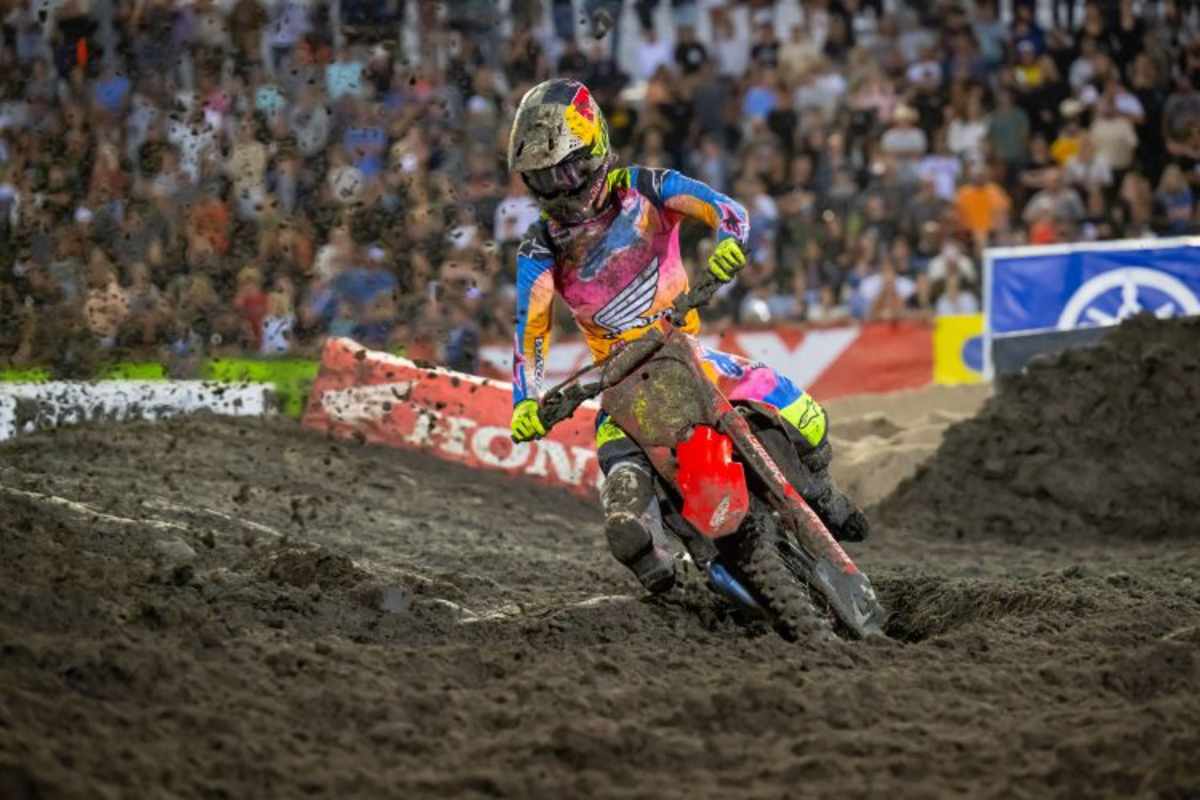 Die Strecke war stellenweise schlammig